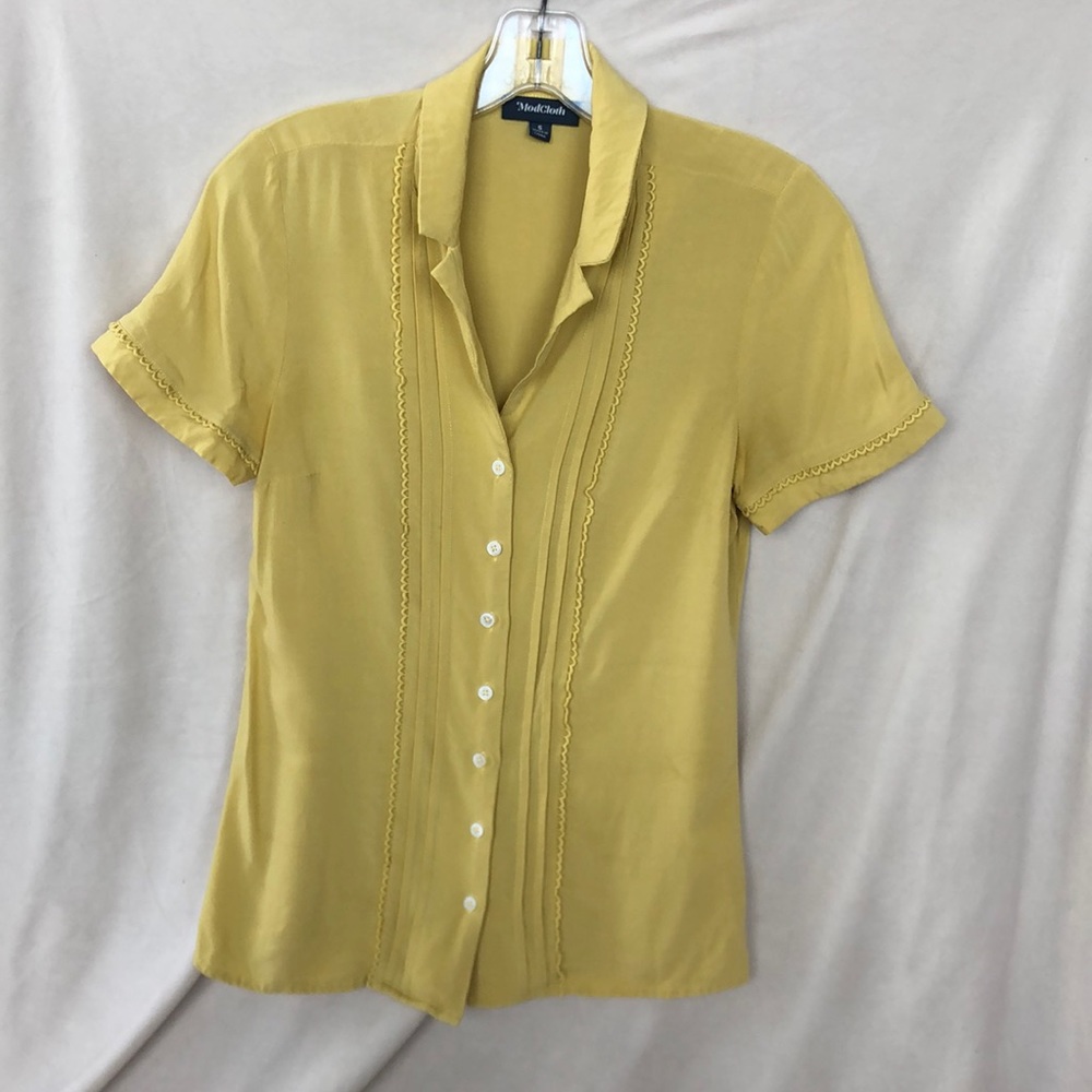 ModCloth Women’s Short Sleeve Blouse Size S